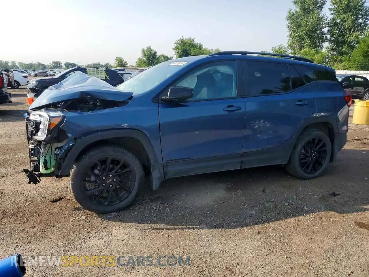 1 Photograph of a damaged car 3GKALTEG5RL246386 GMC TERRAIN 2024