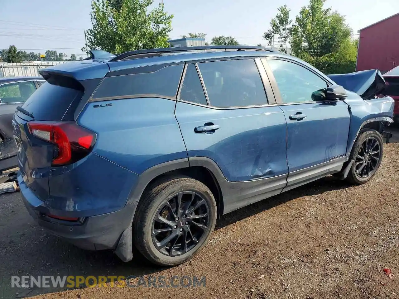 3 Photograph of a damaged car 3GKALTEG5RL246386 GMC TERRAIN 2024