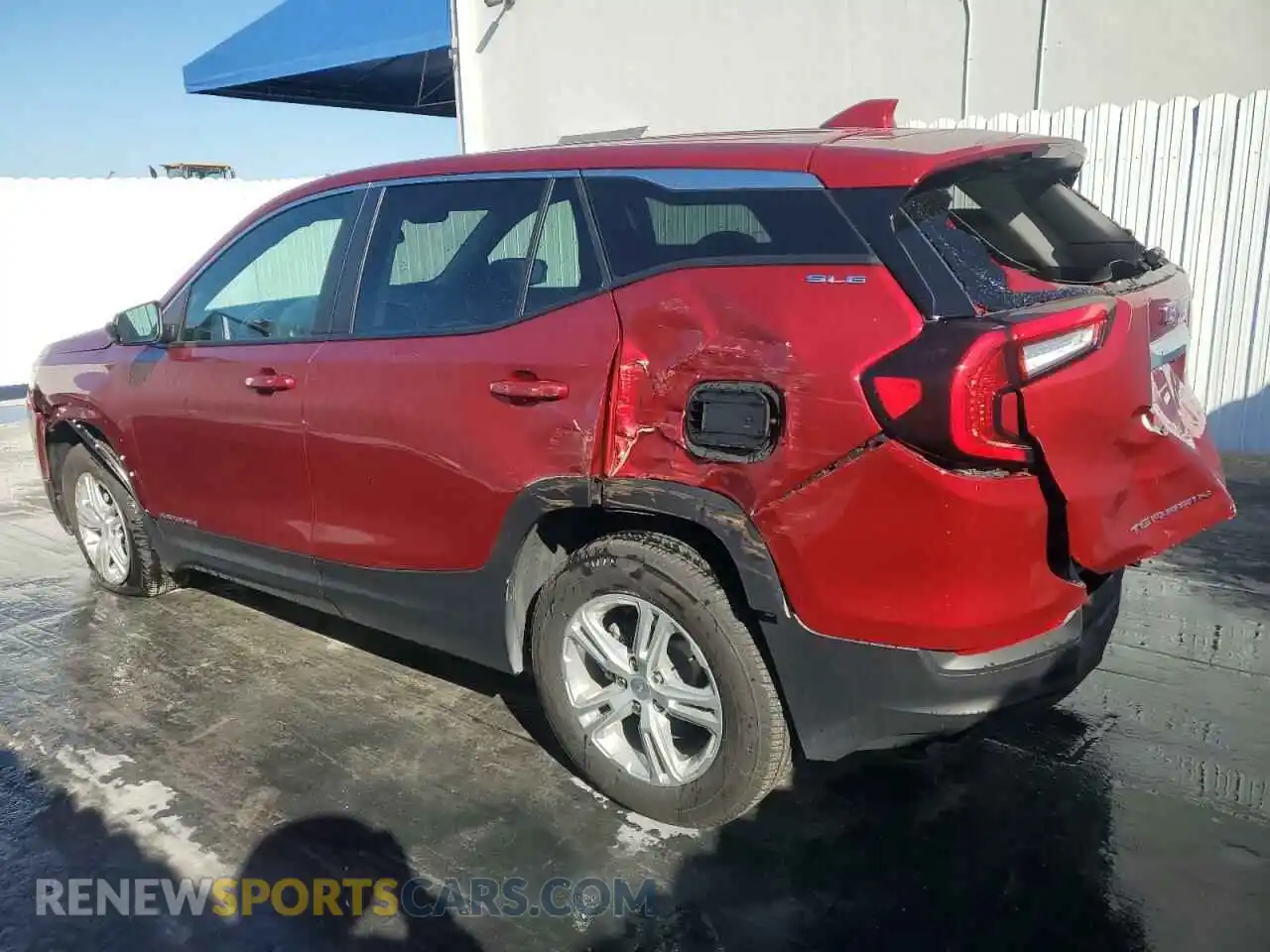 2 Photograph of a damaged car 3GKALTEG5RL306733 GMC TERRAIN 2024