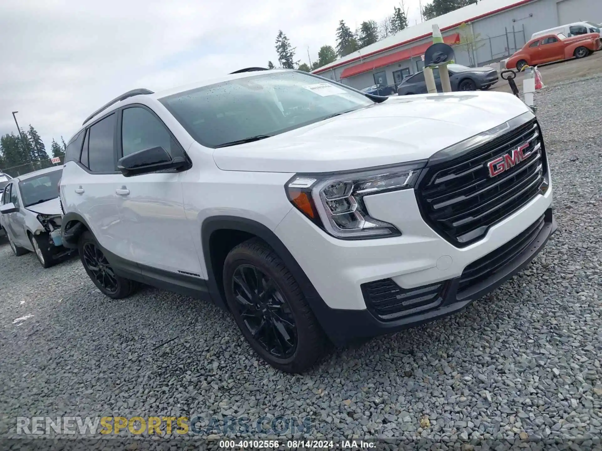 1 Photograph of a damaged car 3GKALTEG5RL338632 GMC TERRAIN 2024