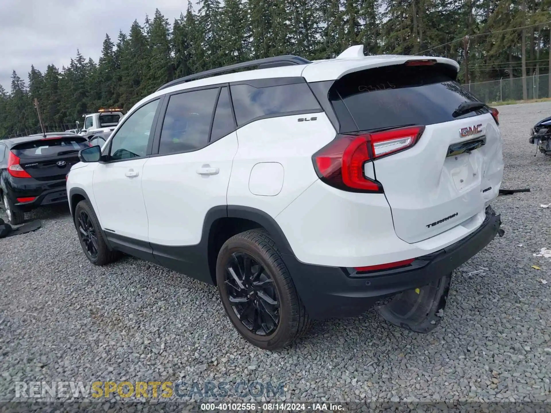 3 Photograph of a damaged car 3GKALTEG5RL338632 GMC TERRAIN 2024