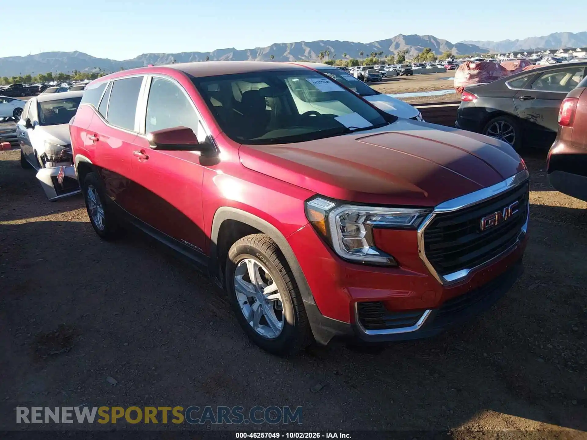 1 fotografías del automóvil dañado 3GKALTEG6RL163601 GMC TERRAIN 2024