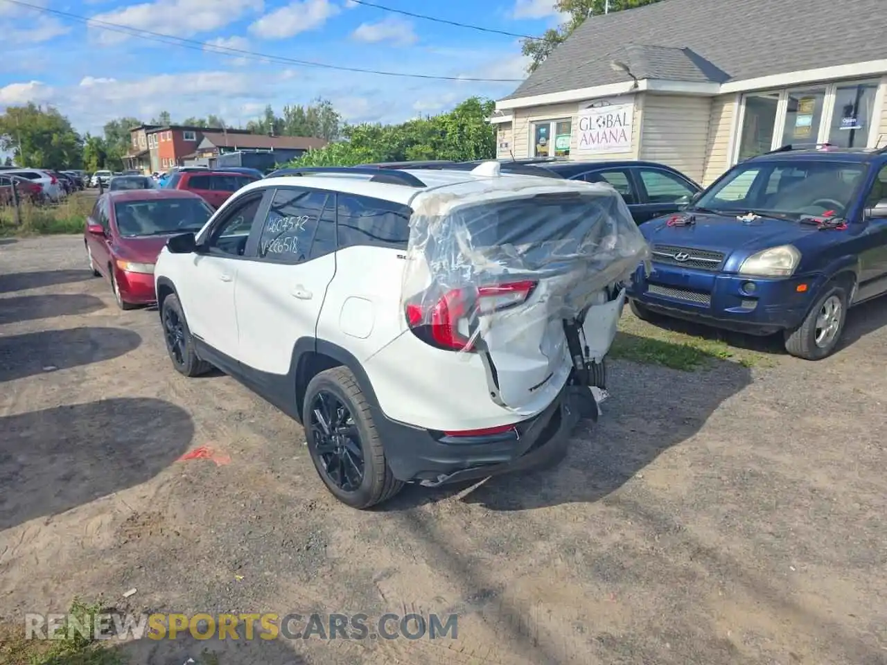 3 Photograph of a damaged car 3GKALTEG6RL226518 GMC TERRAIN 2024