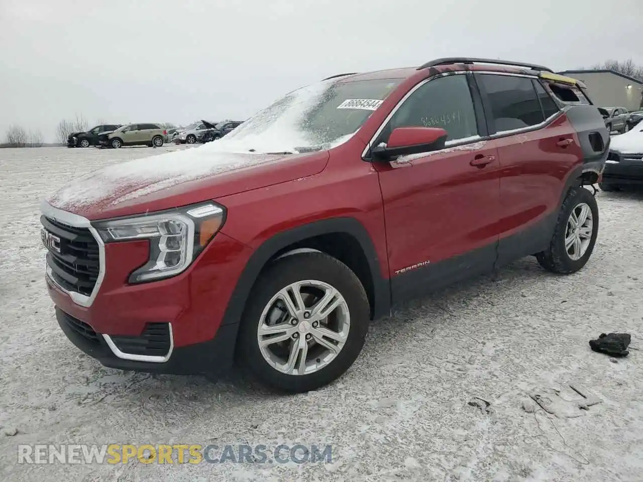 1 Photograph of a damaged car 3GKALTEG6RL241679 GMC TERRAIN 2024