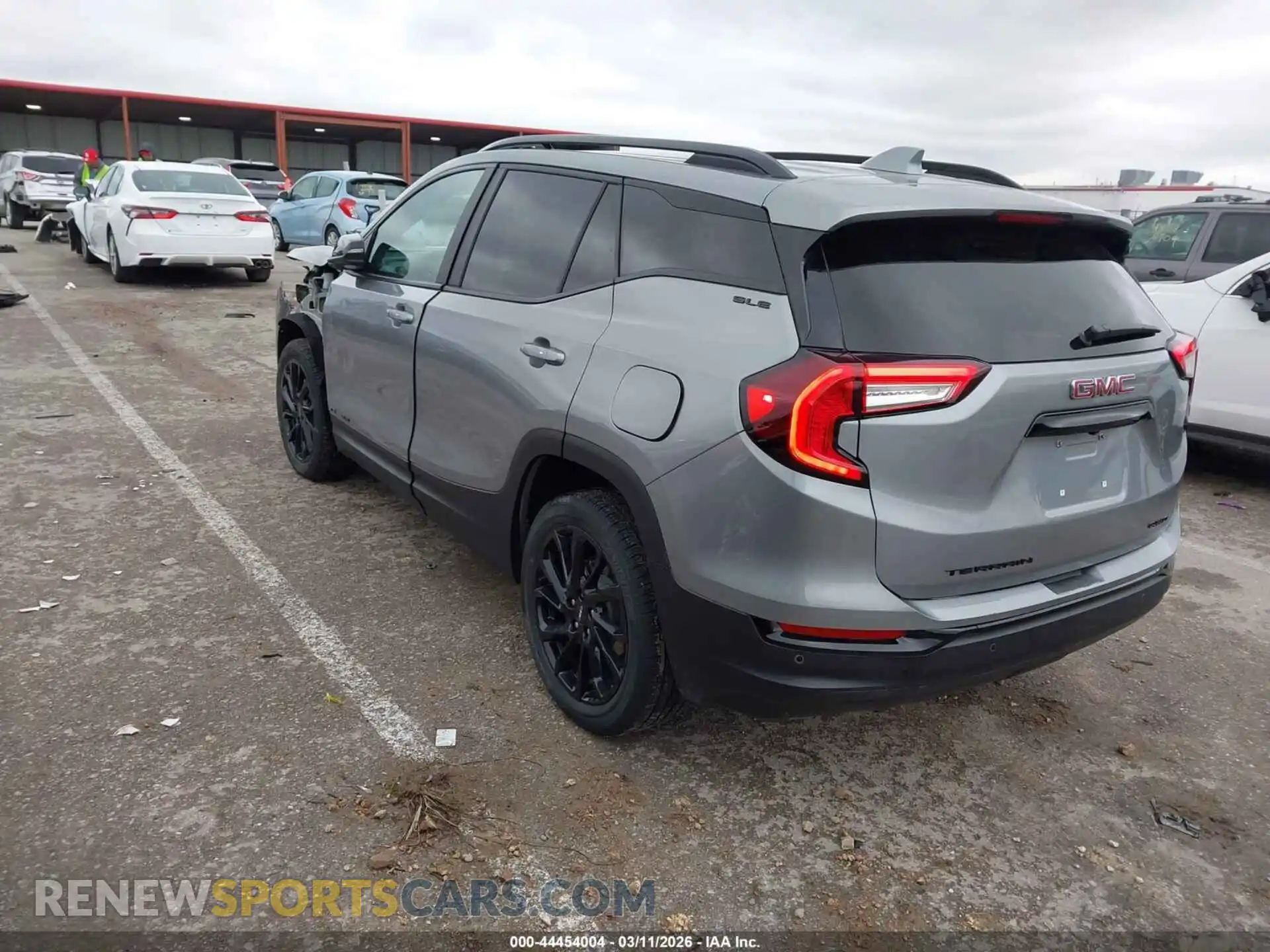3 Photograph of a damaged car 3GKALTEG6RL345055 GMC TERRAIN 2024