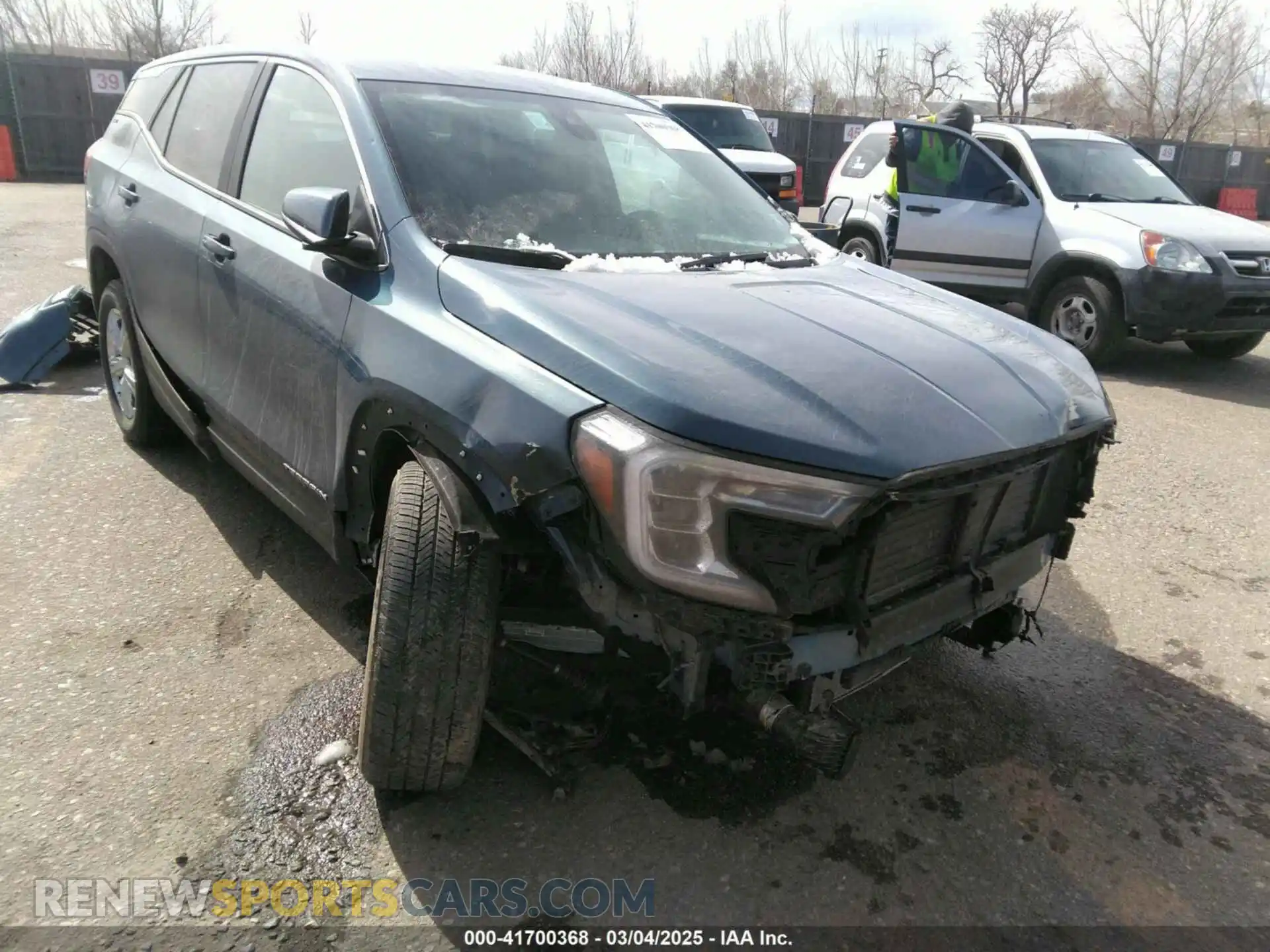 1 Photograph of a damaged car 3GKALTEG6RL347761 GMC TERRAIN 2024