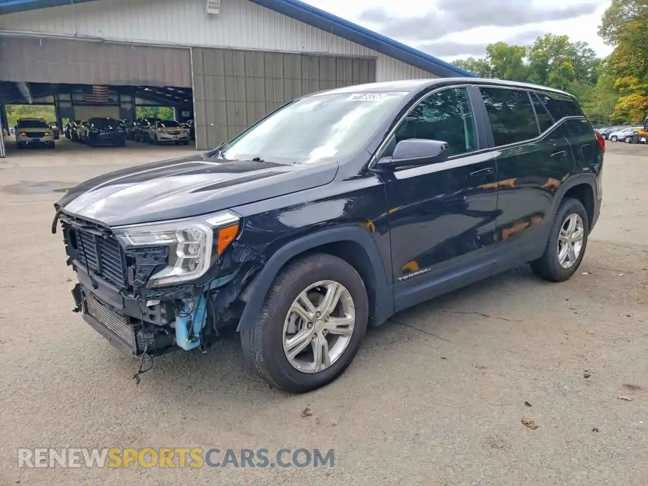 1 Photograph of a damaged car 3GKALTEG6RL370831 GMC TERRAIN 2024