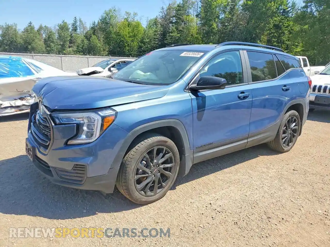 1 Photograph of a damaged car 3GKALTEG6RL377178 GMC TERRAIN 2024