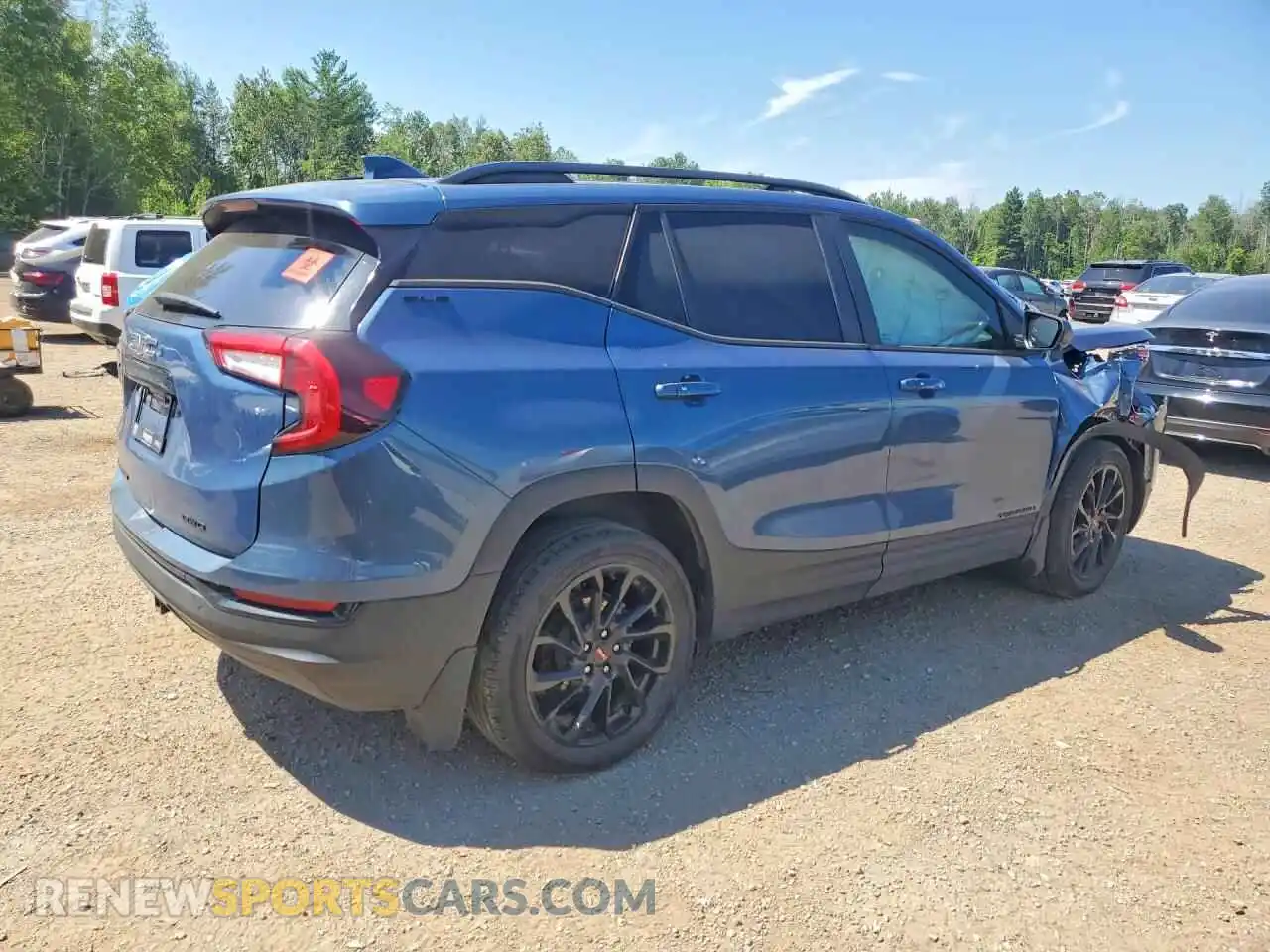 3 Photograph of a damaged car 3GKALTEG6RL377178 GMC TERRAIN 2024