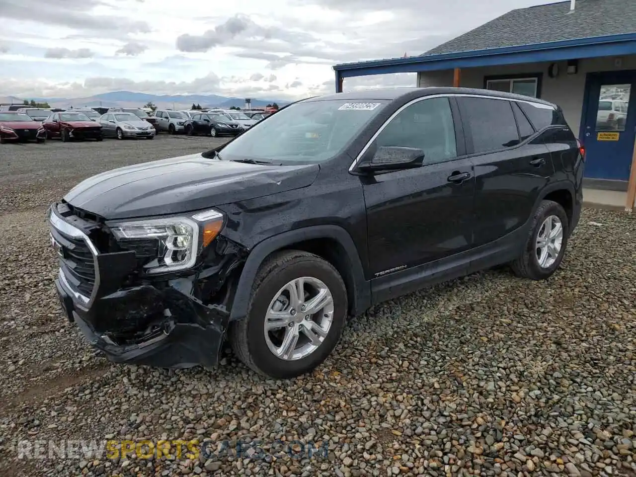 1 Photograph of a damaged car 3GKALTEG7RL346733 GMC TERRAIN 2024