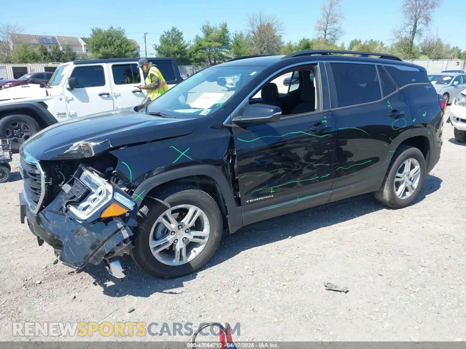 2 Photograph of a damaged car 3GKALTEG8RL110916 GMC TERRAIN 2024