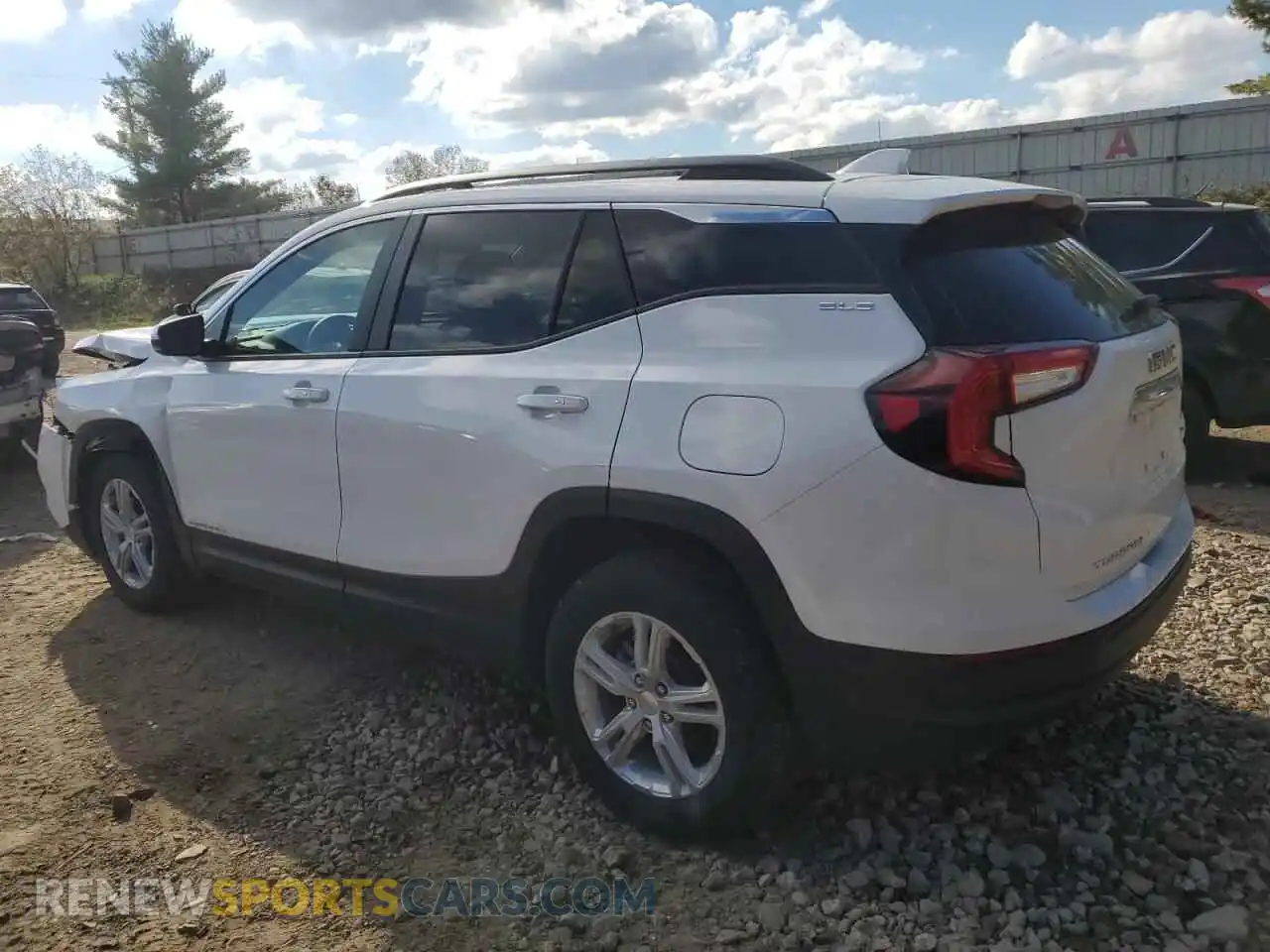2 fotografías del automóvil dañado 3GKALTEG8RL158478 GMC TERRAIN 2024