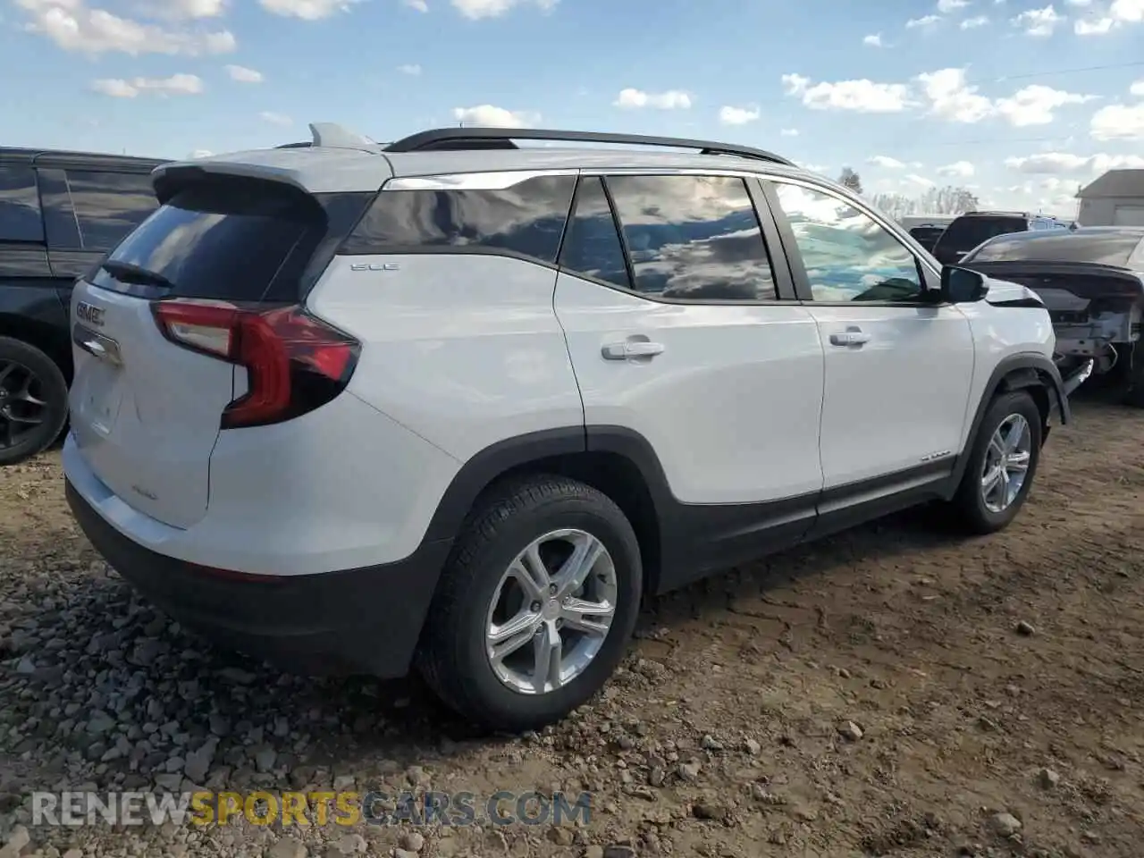3 fotografías del automóvil dañado 3GKALTEG8RL158478 GMC TERRAIN 2024