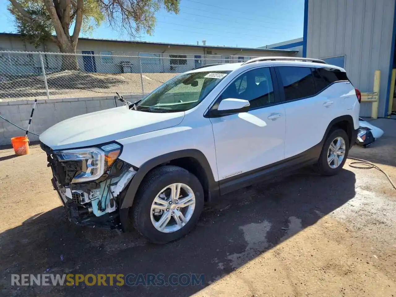 1 Photograph of a damaged car 3GKALTEG8RL258192 GMC TERRAIN 2024