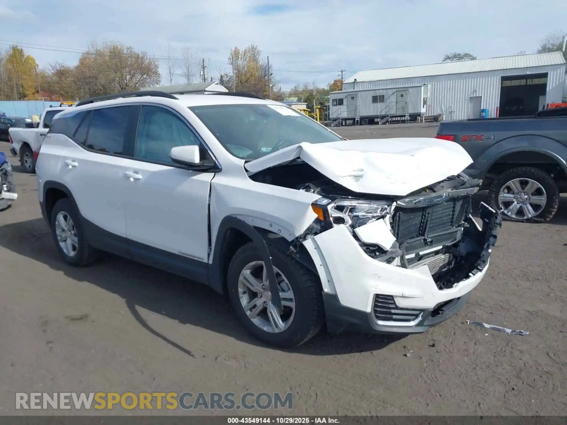 1 Photograph of a damaged car 3GKALTEG8RL258368 GMC TERRAIN 2024