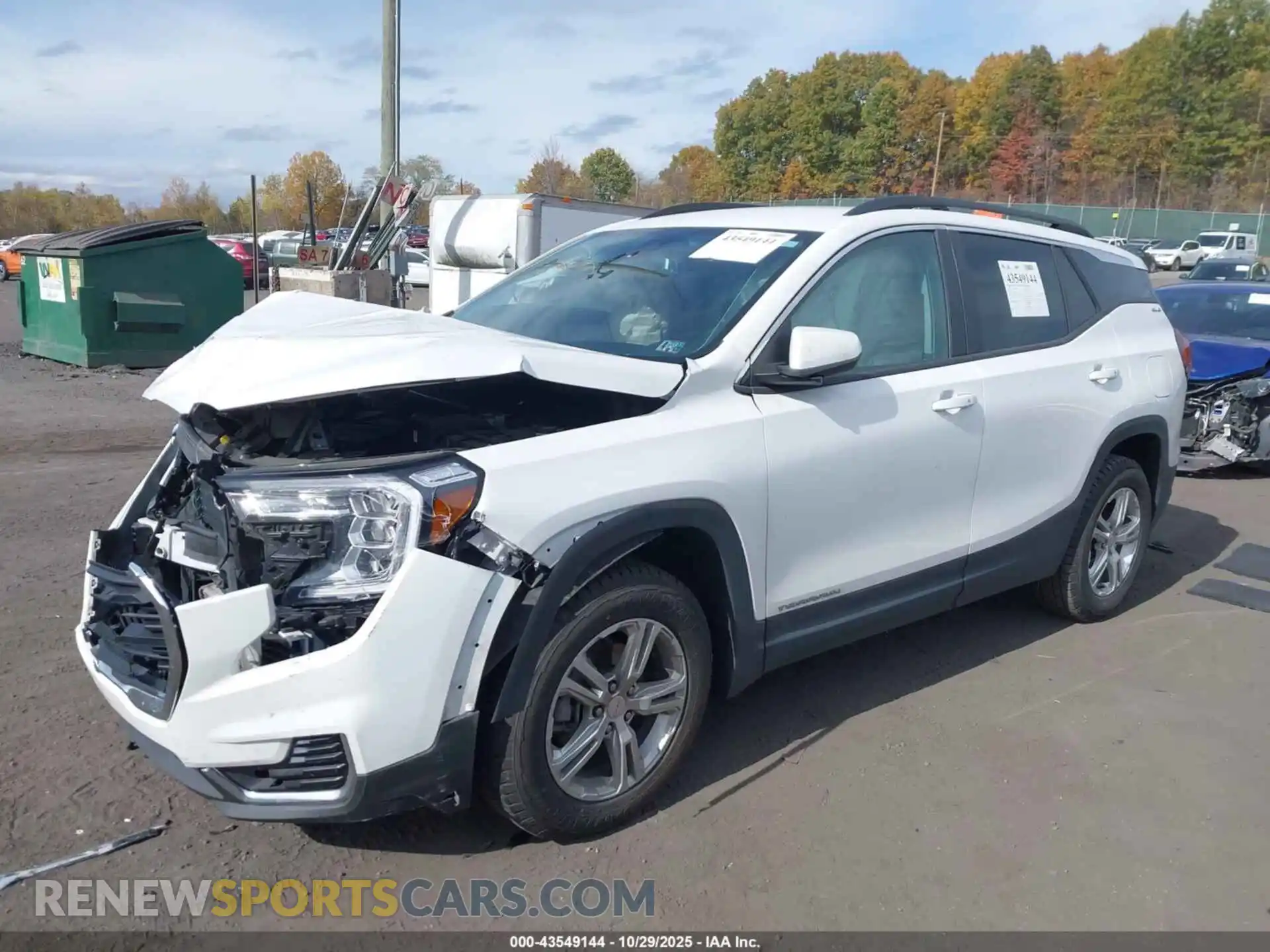 2 Photograph of a damaged car 3GKALTEG8RL258368 GMC TERRAIN 2024
