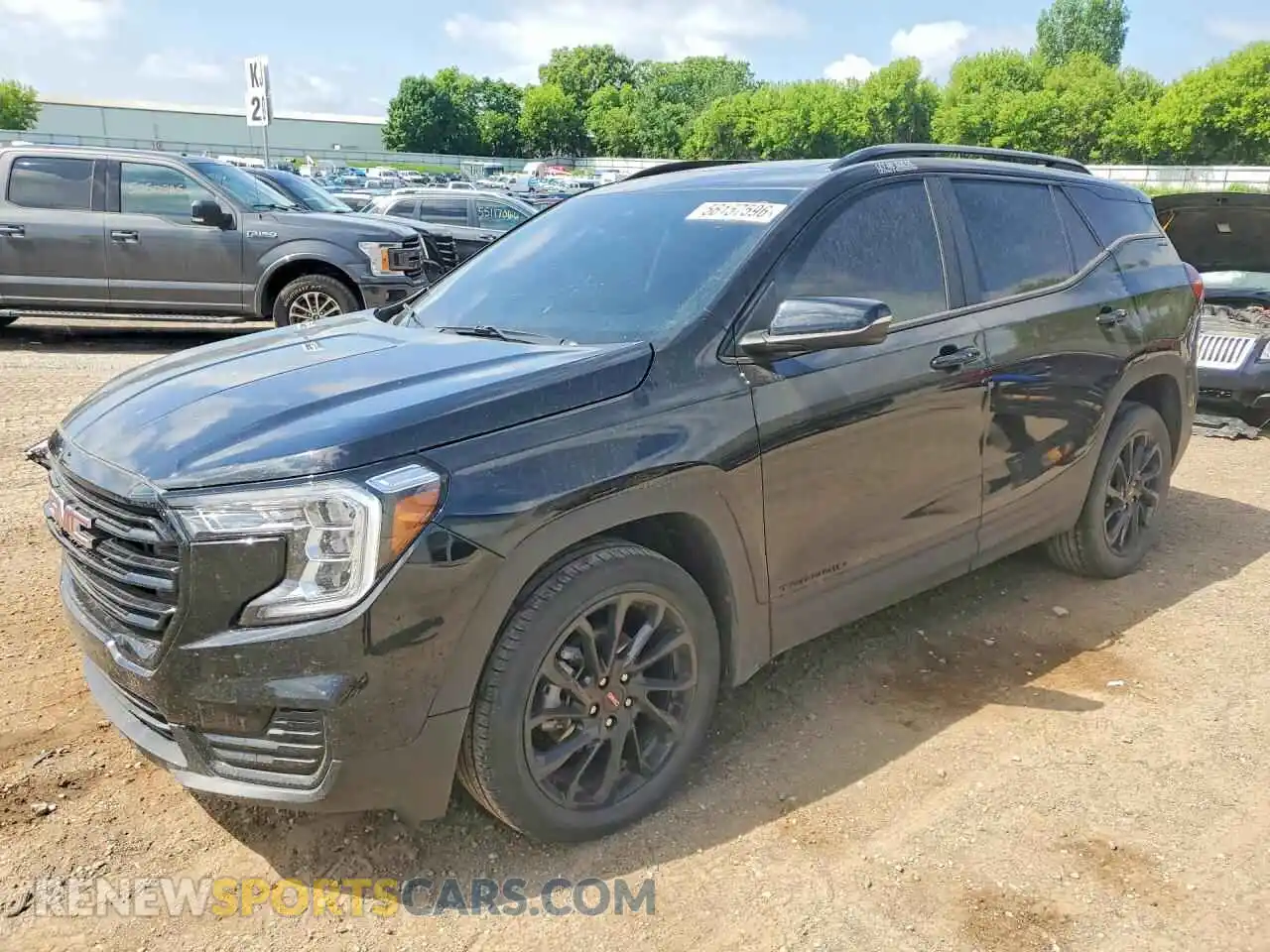 1 Photograph of a damaged car 3GKALTEG8RL273582 GMC TERRAIN 2024