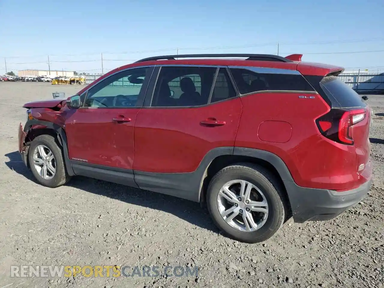 2 Photograph of a damaged car 3GKALTEG8RL280886 GMC TERRAIN 2024