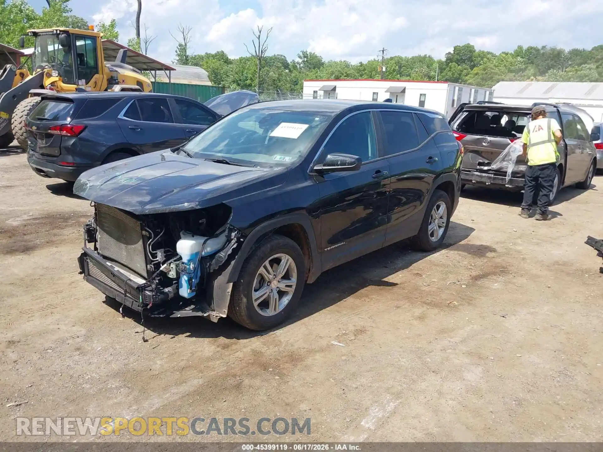 2 Photograph of a damaged car 3GKALTEG8RL285845 GMC TERRAIN 2024