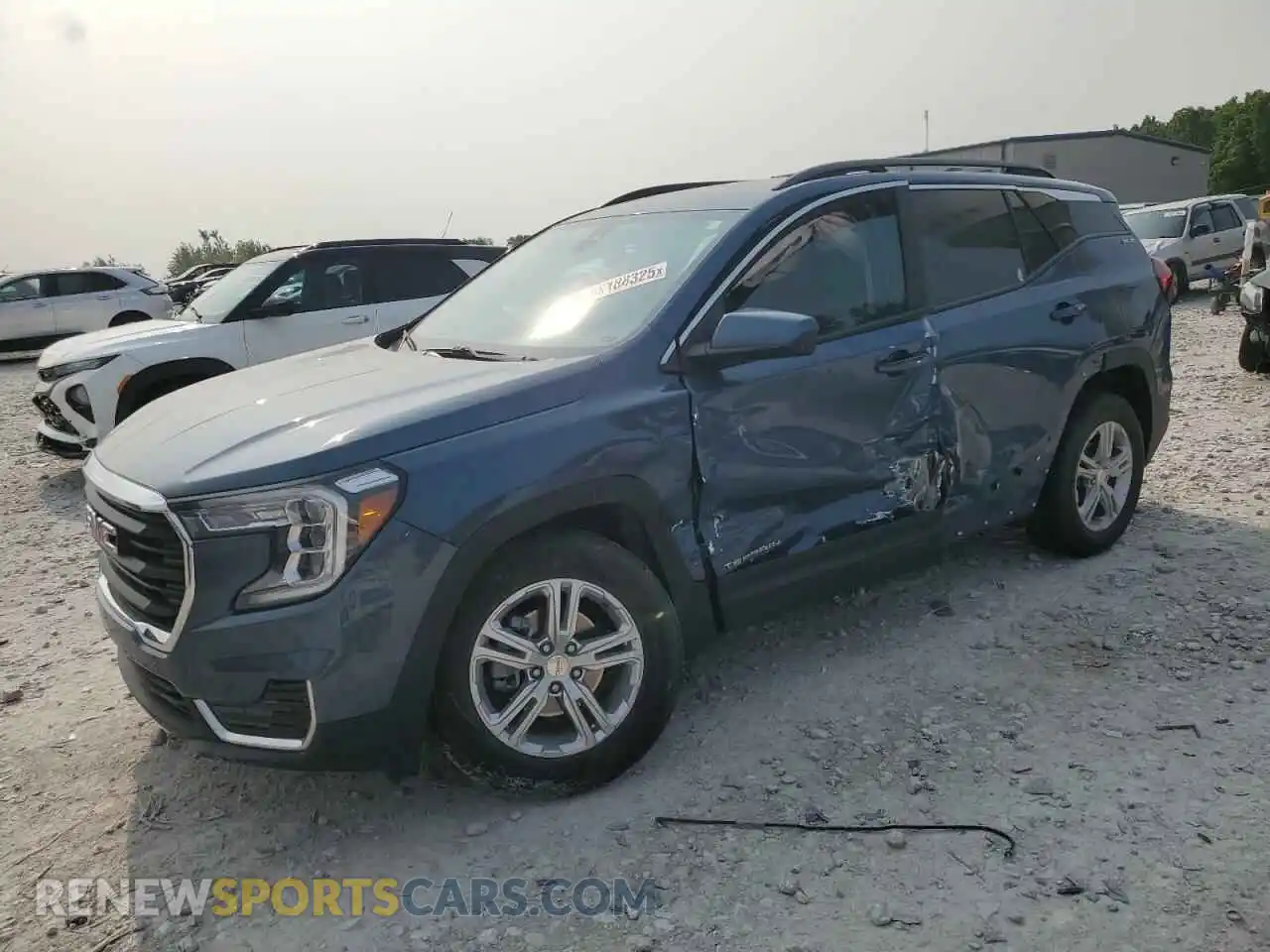 1 Photograph of a damaged car 3GKALTEG8RL303034 GMC TERRAIN 2024