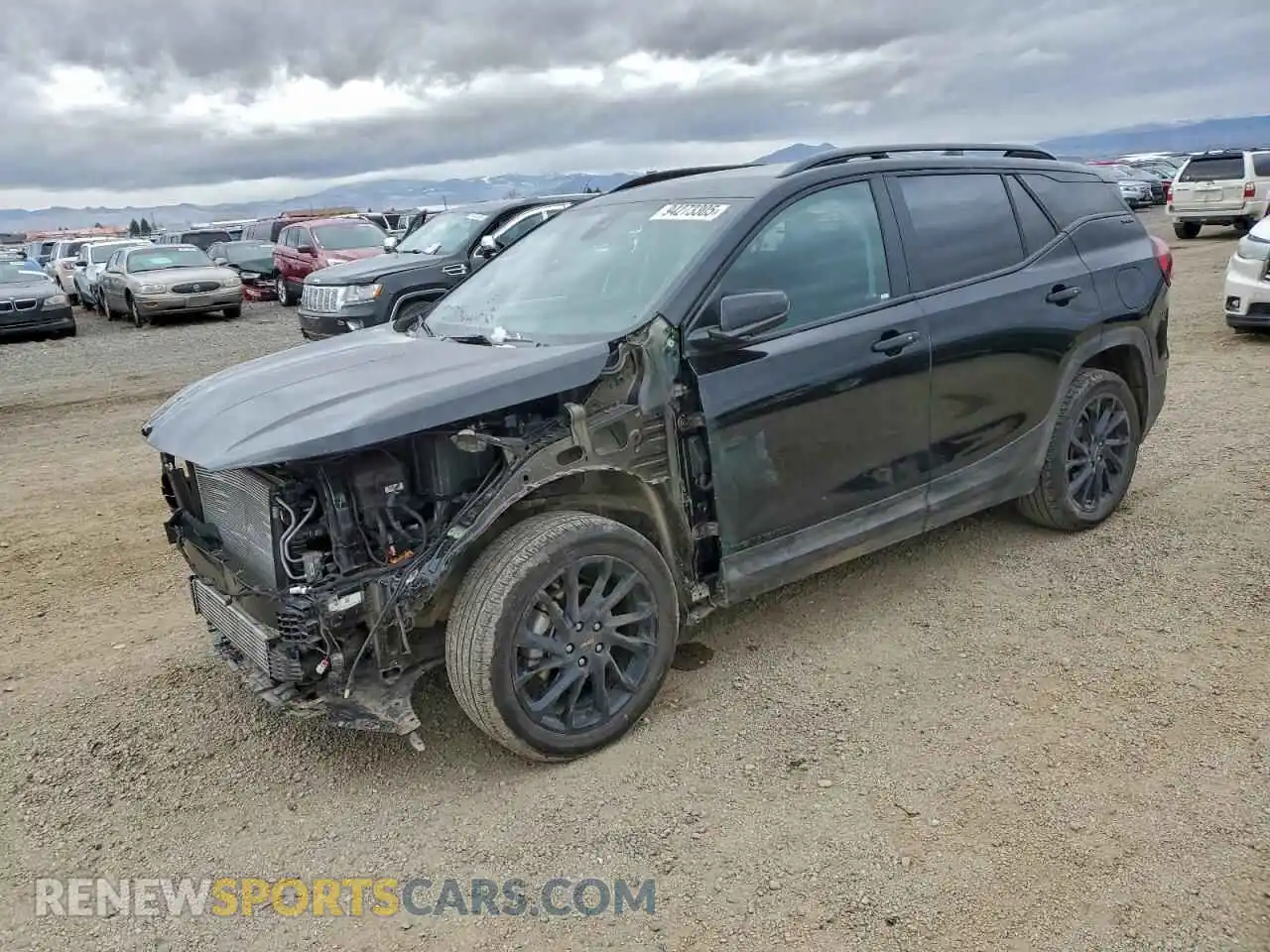 1 Photograph of a damaged car 3GKALTEG8RL342206 GMC TERRAIN 2024