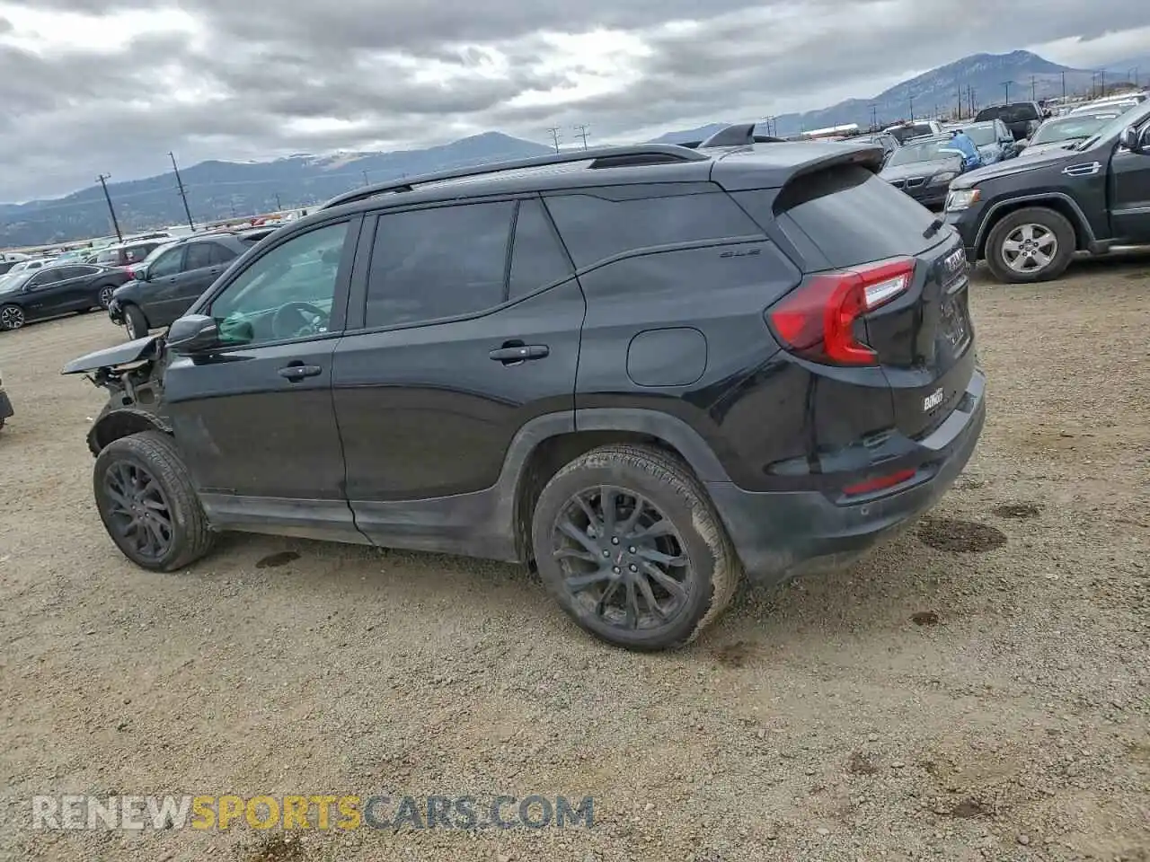 2 Photograph of a damaged car 3GKALTEG8RL342206 GMC TERRAIN 2024