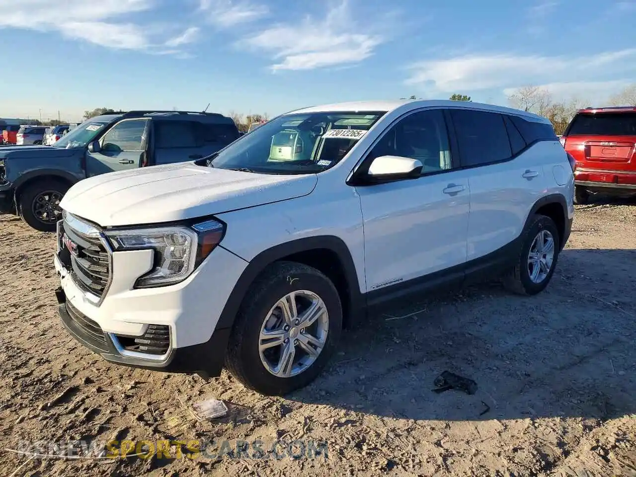 1 Photograph of a damaged car 3GKALTEG8RL371785 GMC TERRAIN 2024