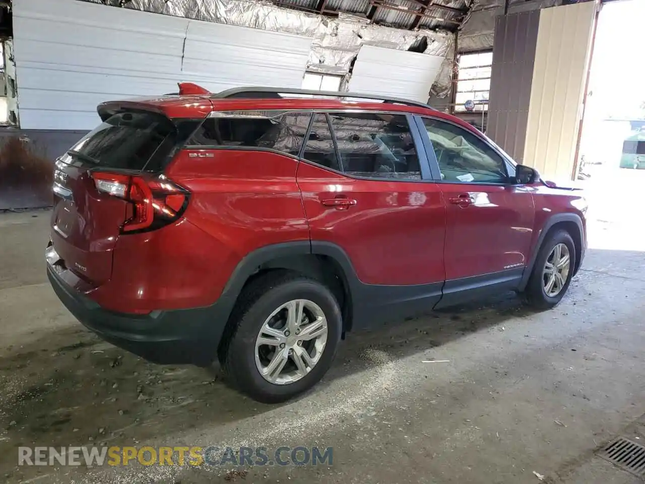 3 Photograph of a damaged car 3GKALTEG8RL377943 GMC TERRAIN 2024