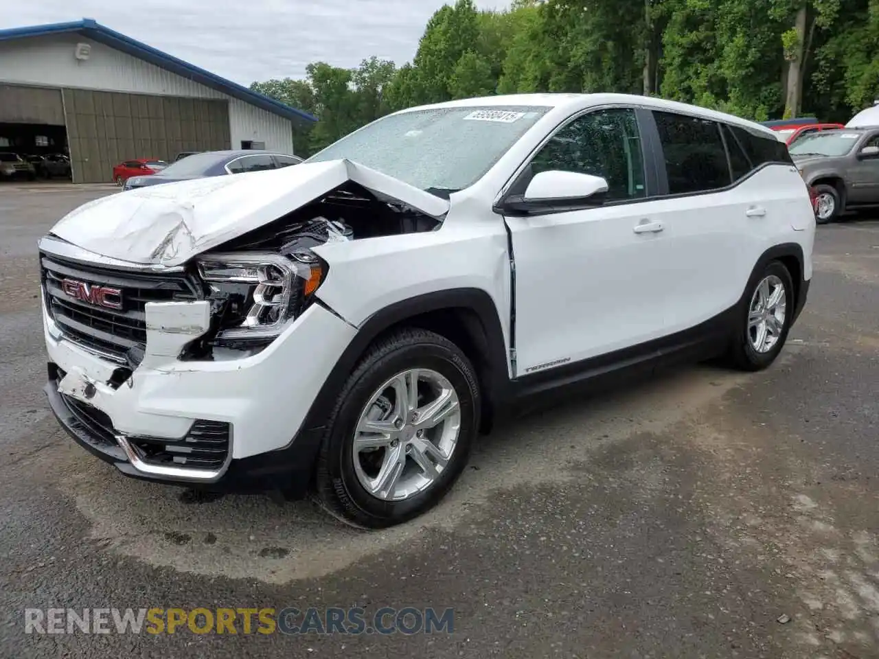 1 Photograph of a damaged car 3GKALTEG8RL386593 GMC TERRAIN 2024