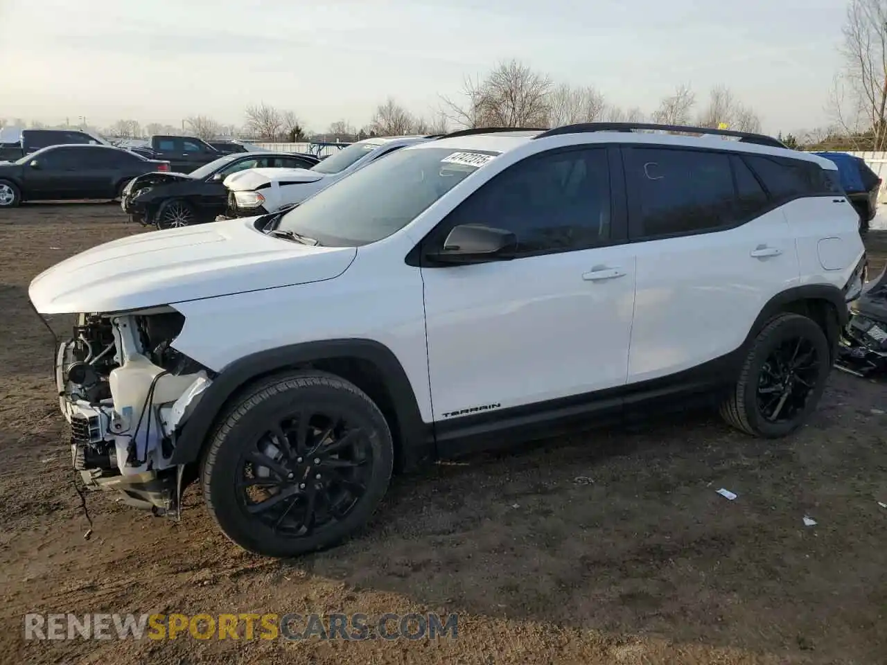 1 Photograph of a damaged car 3GKALTEG8RL386741 GMC TERRAIN 2024