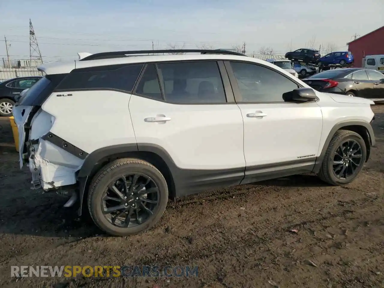 3 Photograph of a damaged car 3GKALTEG8RL386741 GMC TERRAIN 2024