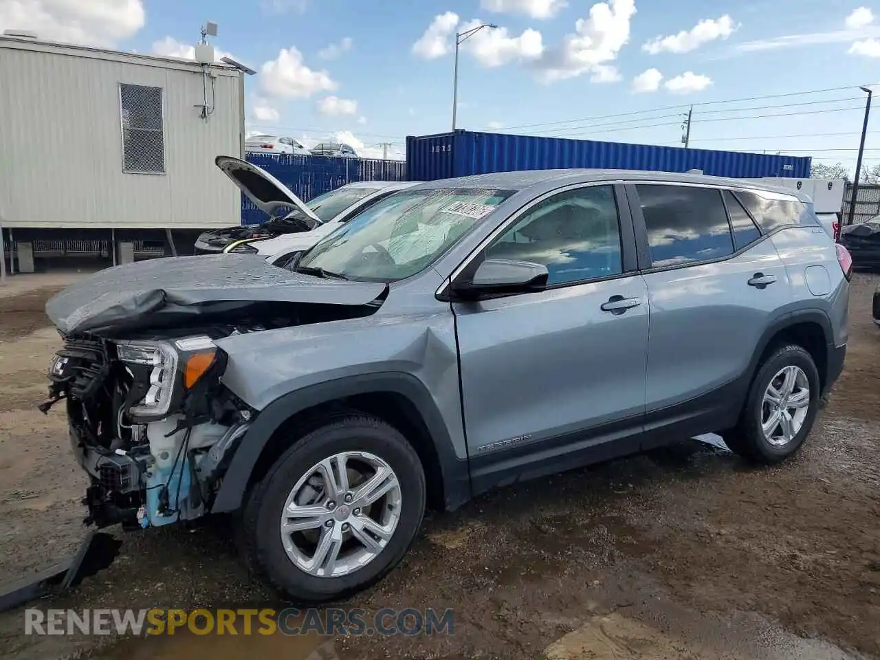 1 fotografías del automóvil dañado 3GKALTEG8RL390210 GMC TERRAIN 2024