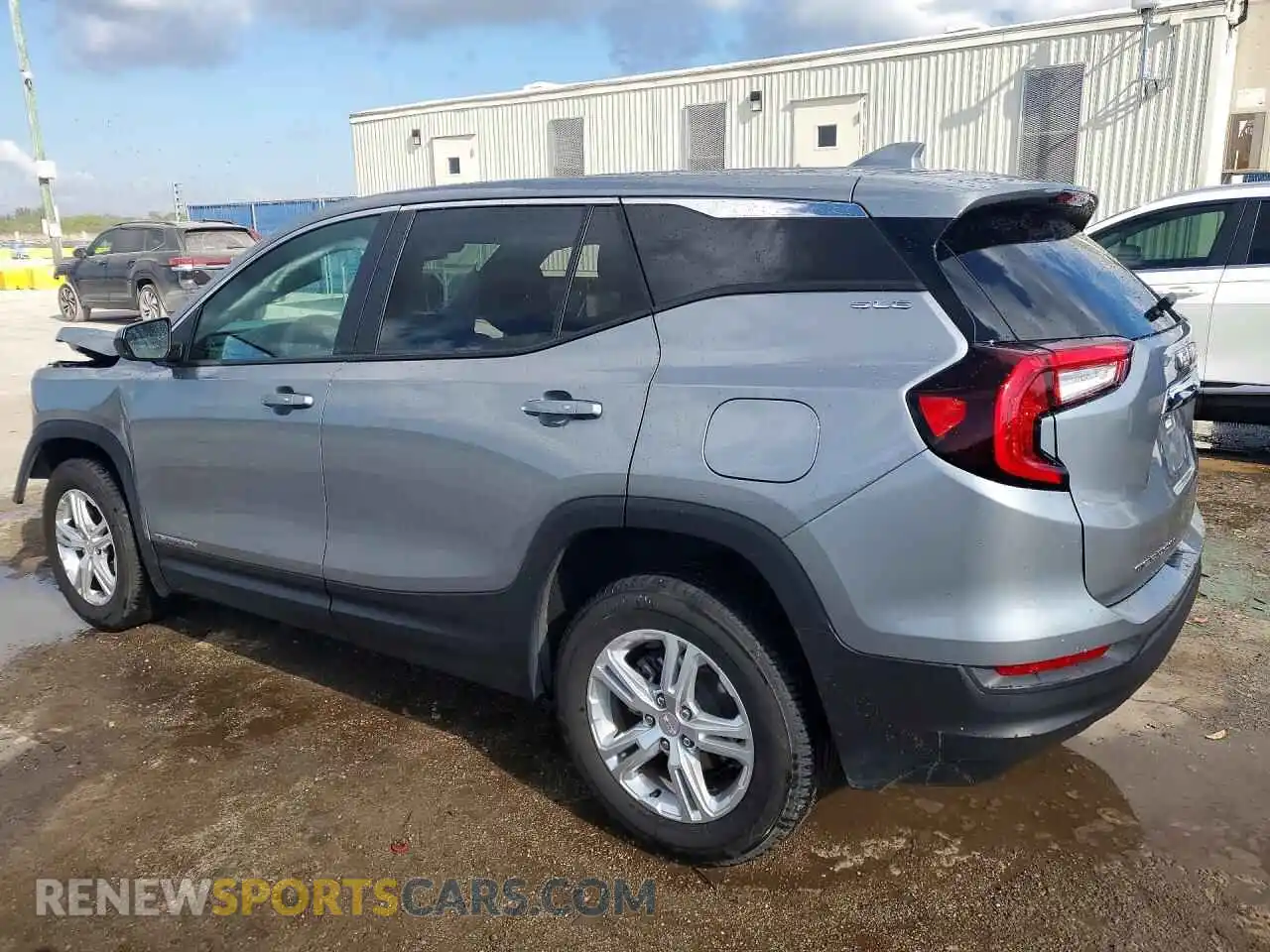 2 fotografías del automóvil dañado 3GKALTEG8RL390210 GMC TERRAIN 2024