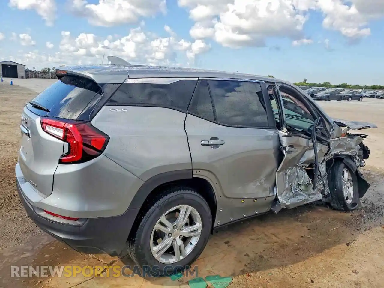 3 fotografías del automóvil dañado 3GKALTEG8RL390210 GMC TERRAIN 2024