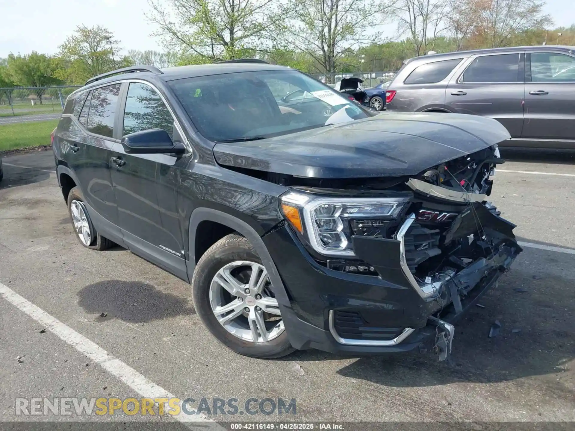 1 Photograph of a damaged car 3GKALTEG9RL114196 GMC TERRAIN 2024