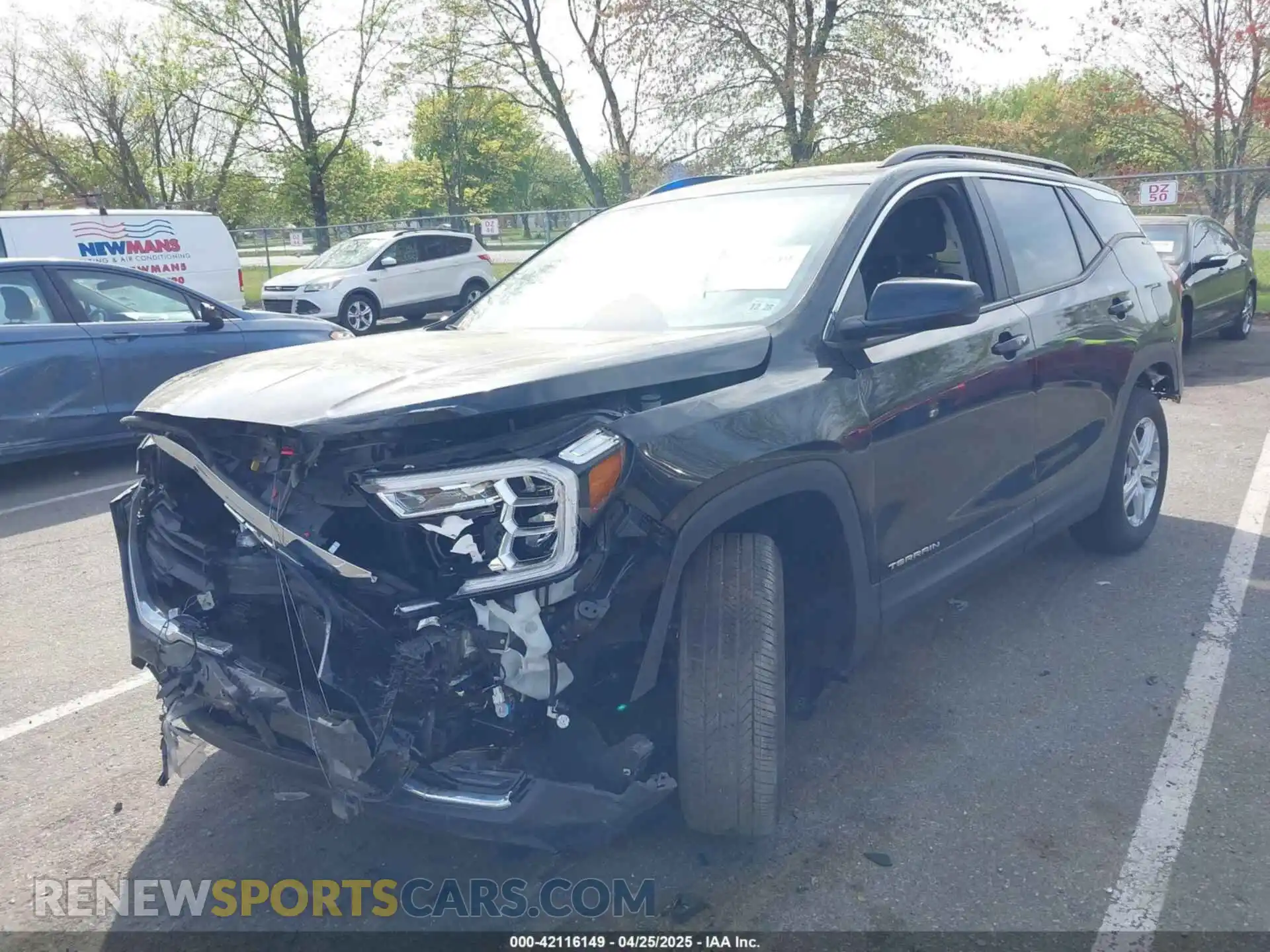 2 Photograph of a damaged car 3GKALTEG9RL114196 GMC TERRAIN 2024