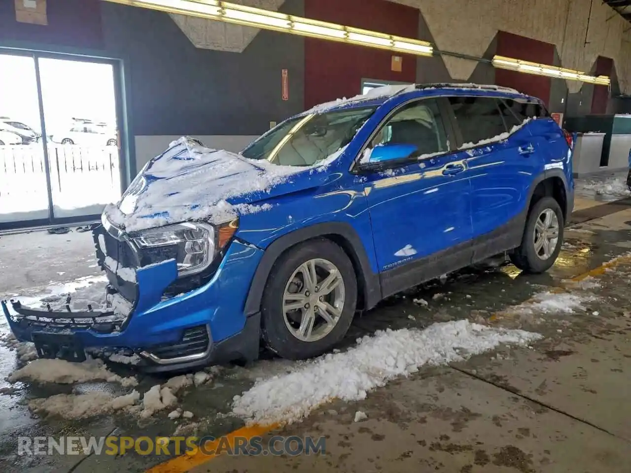 1 Photograph of a damaged car 3GKALTEG9RL201645 GMC TERRAIN 2024