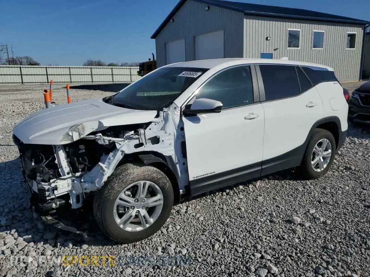 1 Photograph of a damaged car 3GKALTEGXRL344281 GMC TERRAIN 2024