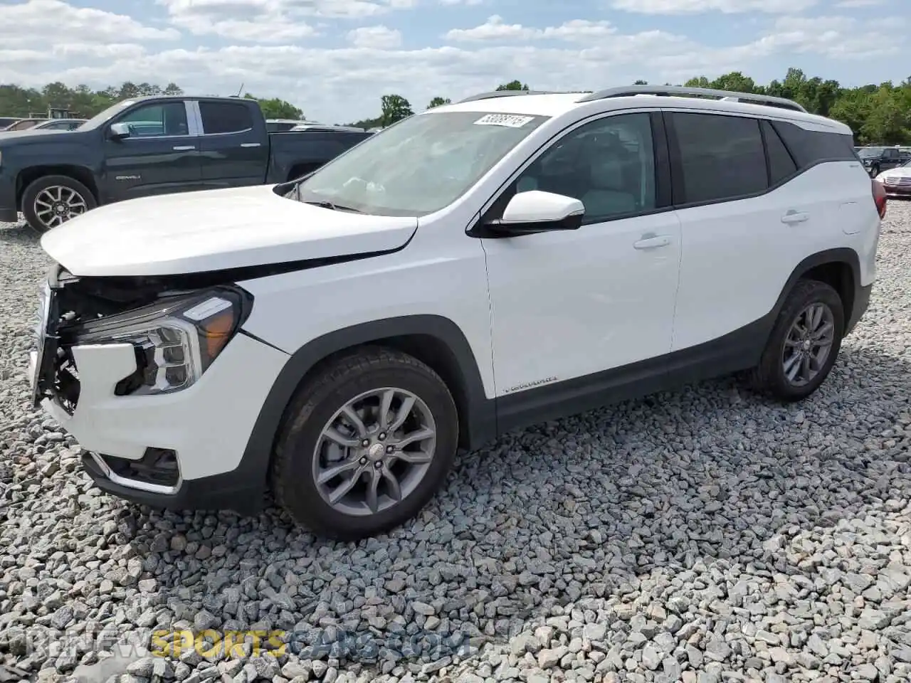 1 Photograph of a damaged car 3GKALVEG0RL139953 GMC TERRAIN 2024