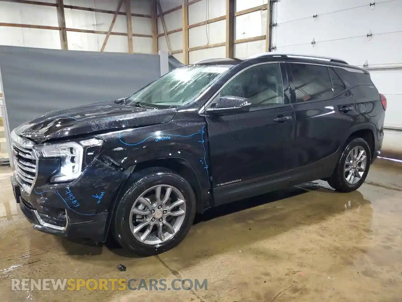 1 Photograph of a damaged car 3GKALVEG0RL232441 GMC TERRAIN 2024