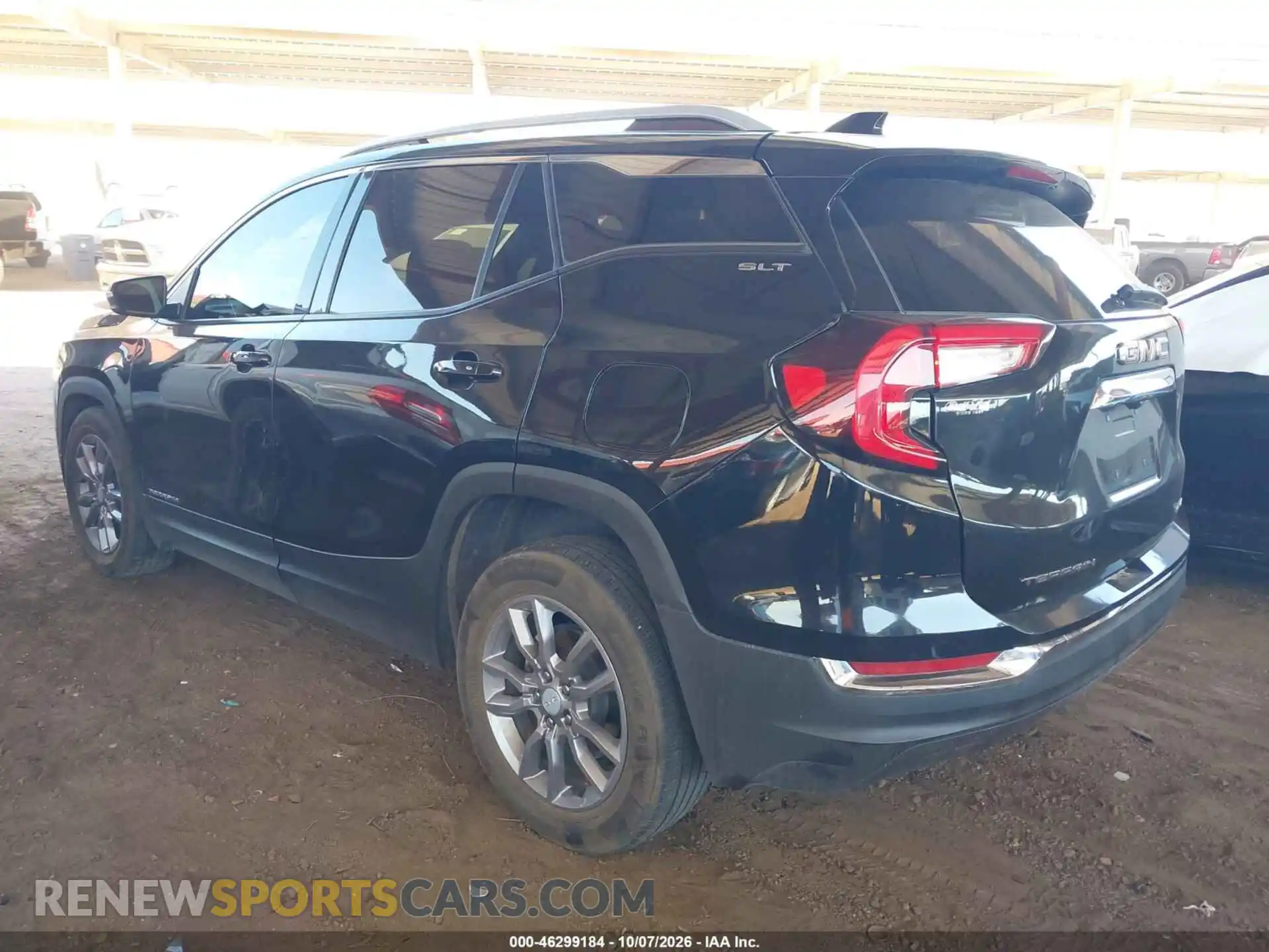 3 Photograph of a damaged car 3GKALVEG1RL146796 GMC TERRAIN 2024