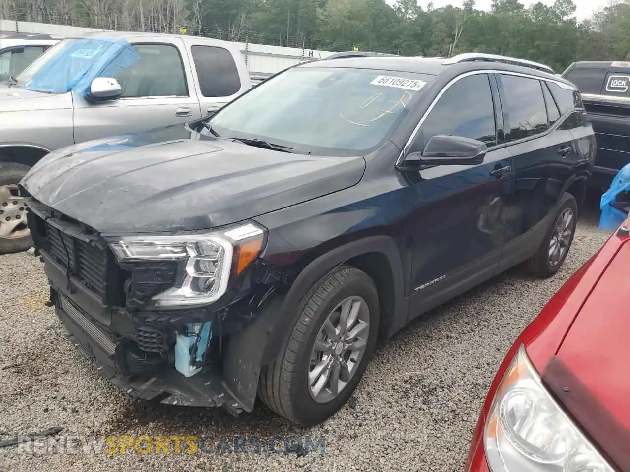 1 Фотография поврежденного автомобиля 3GKALVEG1RL170841 GMC TERRAIN 2024