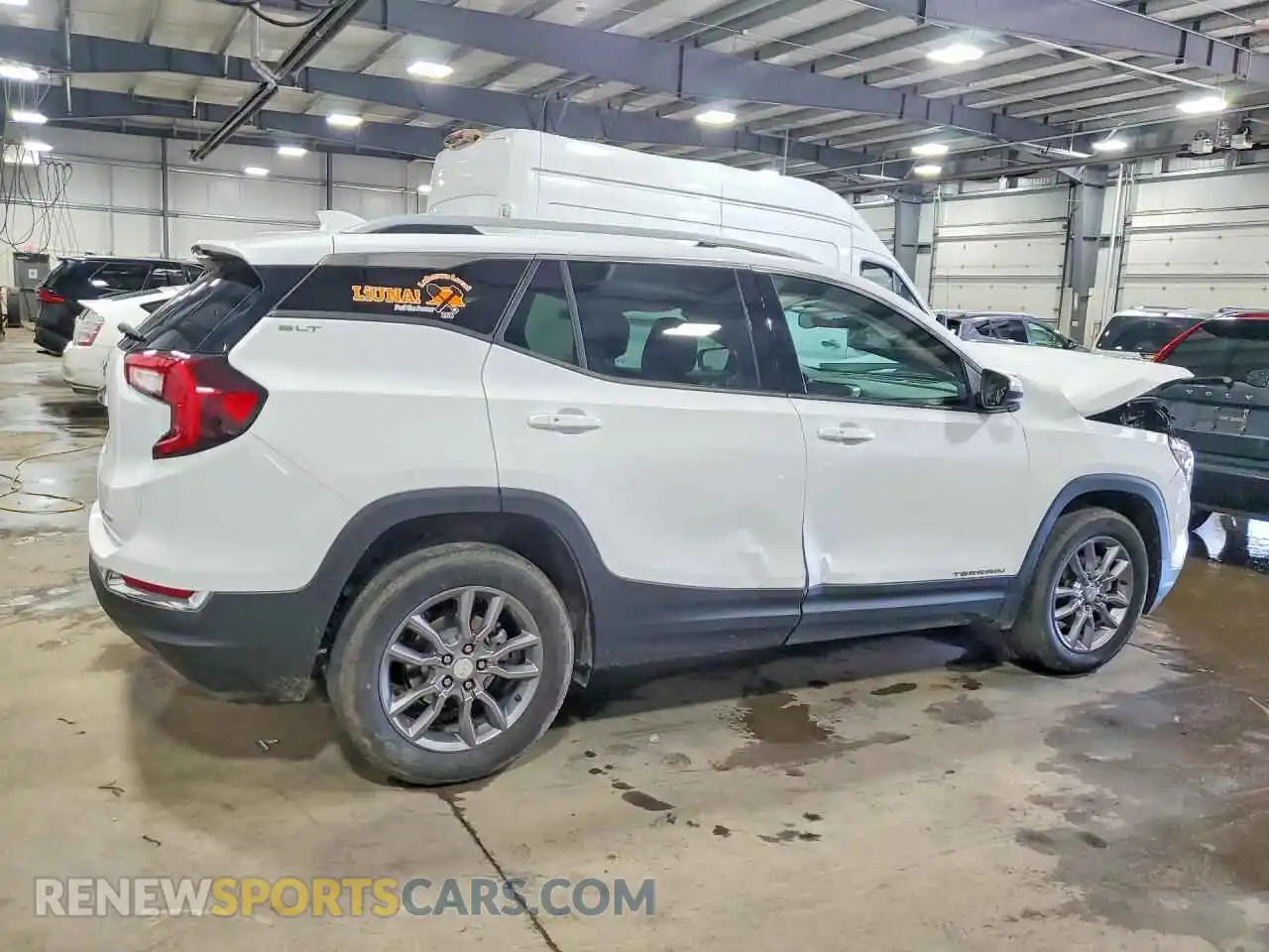 3 Photograph of a damaged car 3GKALVEG1RL201389 GMC TERRAIN 2024