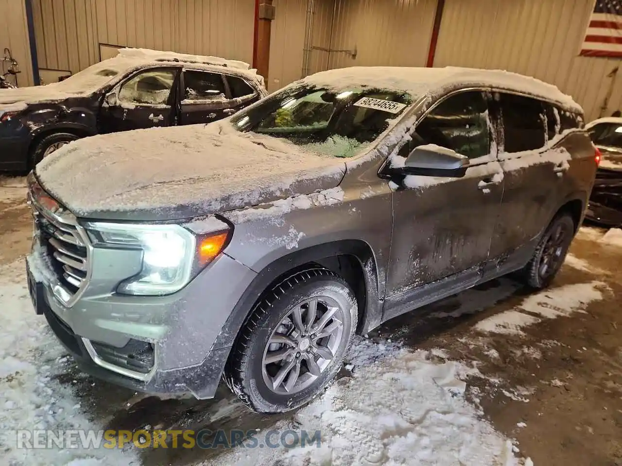 1 Photograph of a damaged car 3GKALVEG1RL220525 GMC TERRAIN 2024