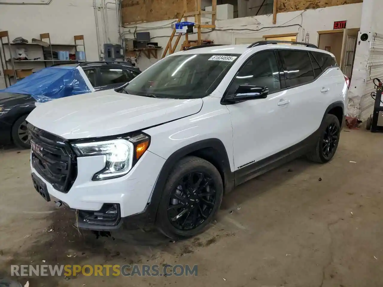 1 Photograph of a damaged car 3GKALVEG1RL246512 GMC TERRAIN 2024