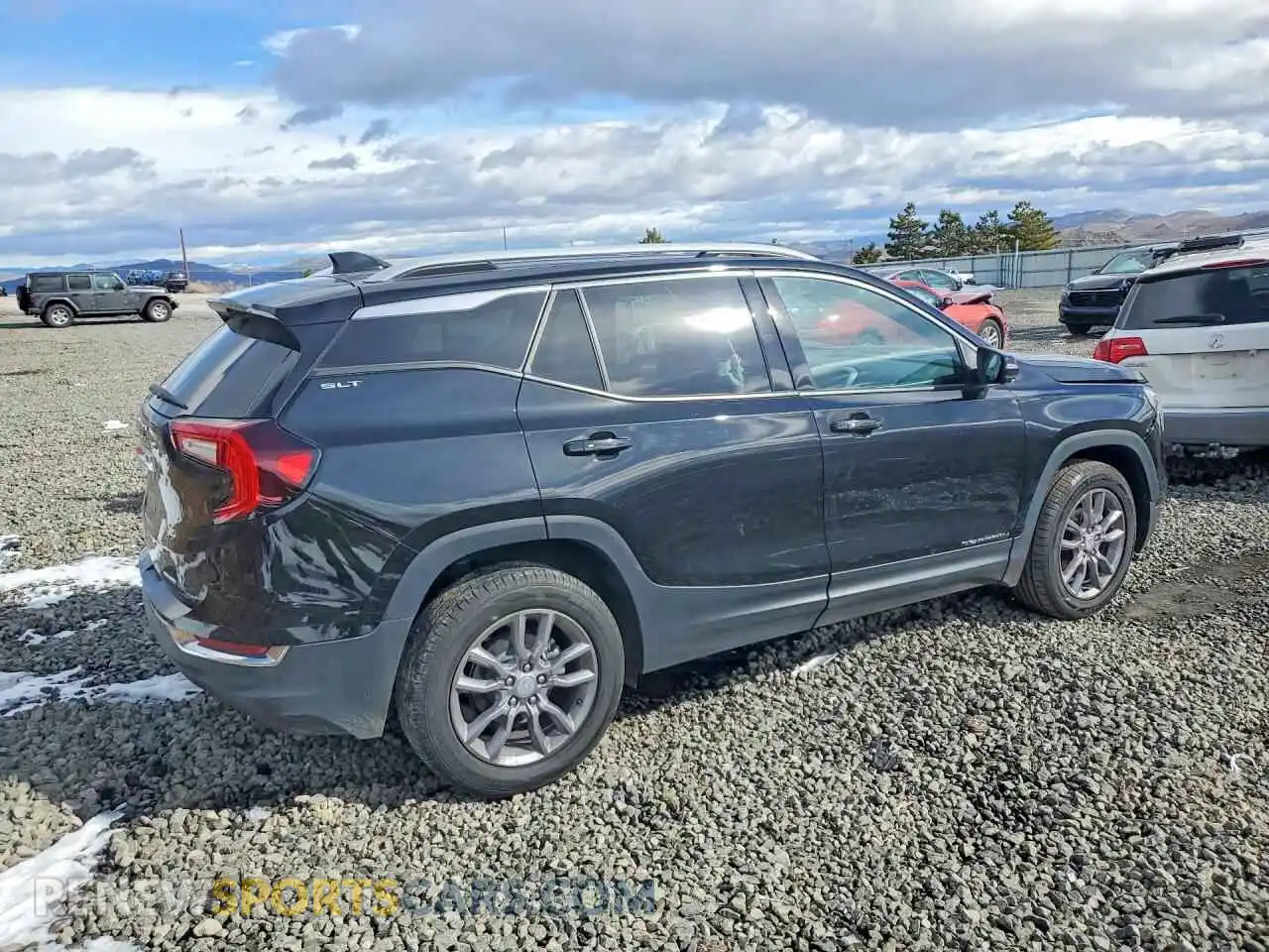3 fotografías del automóvil dañado 3GKALVEG1RL266632 GMC TERRAIN 2024
