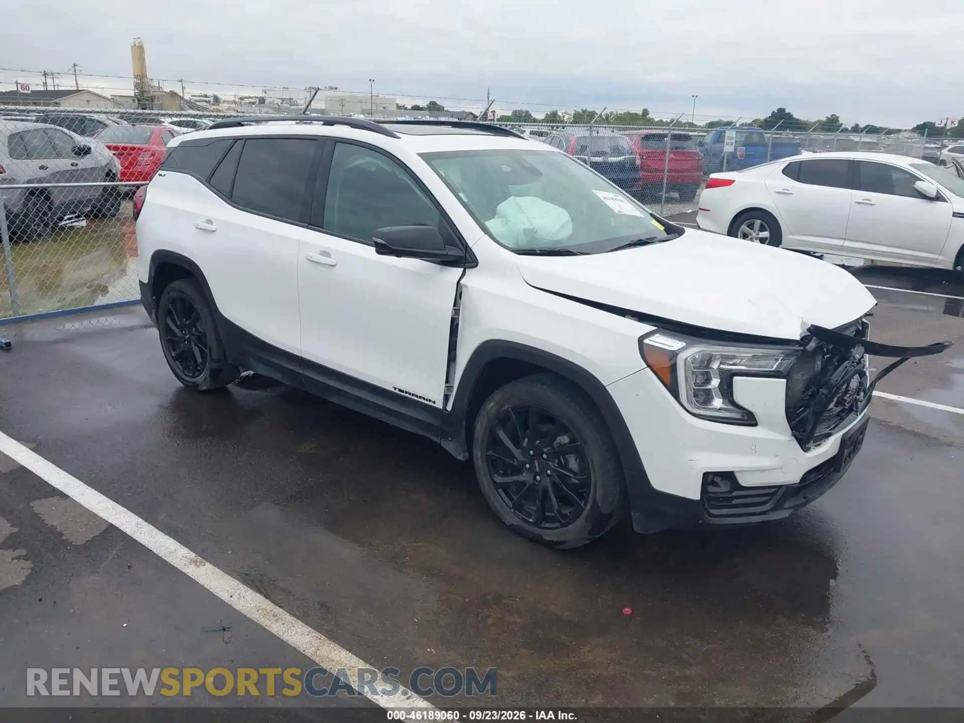 1 Photograph of a damaged car 3GKALVEG1RL302321 GMC TERRAIN 2024