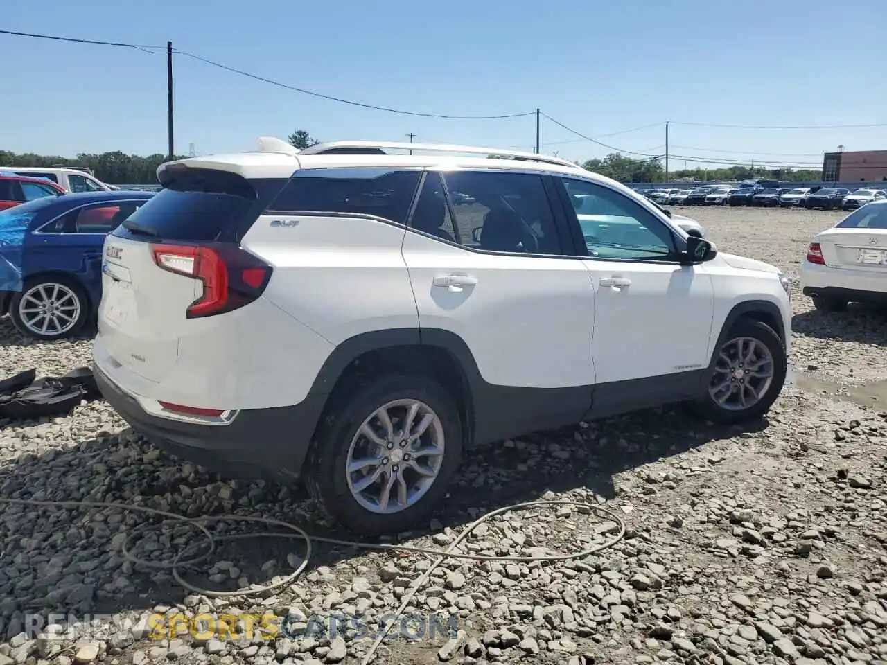 3 Photograph of a damaged car 3GKALVEG2RL111930 GMC TERRAIN 2024