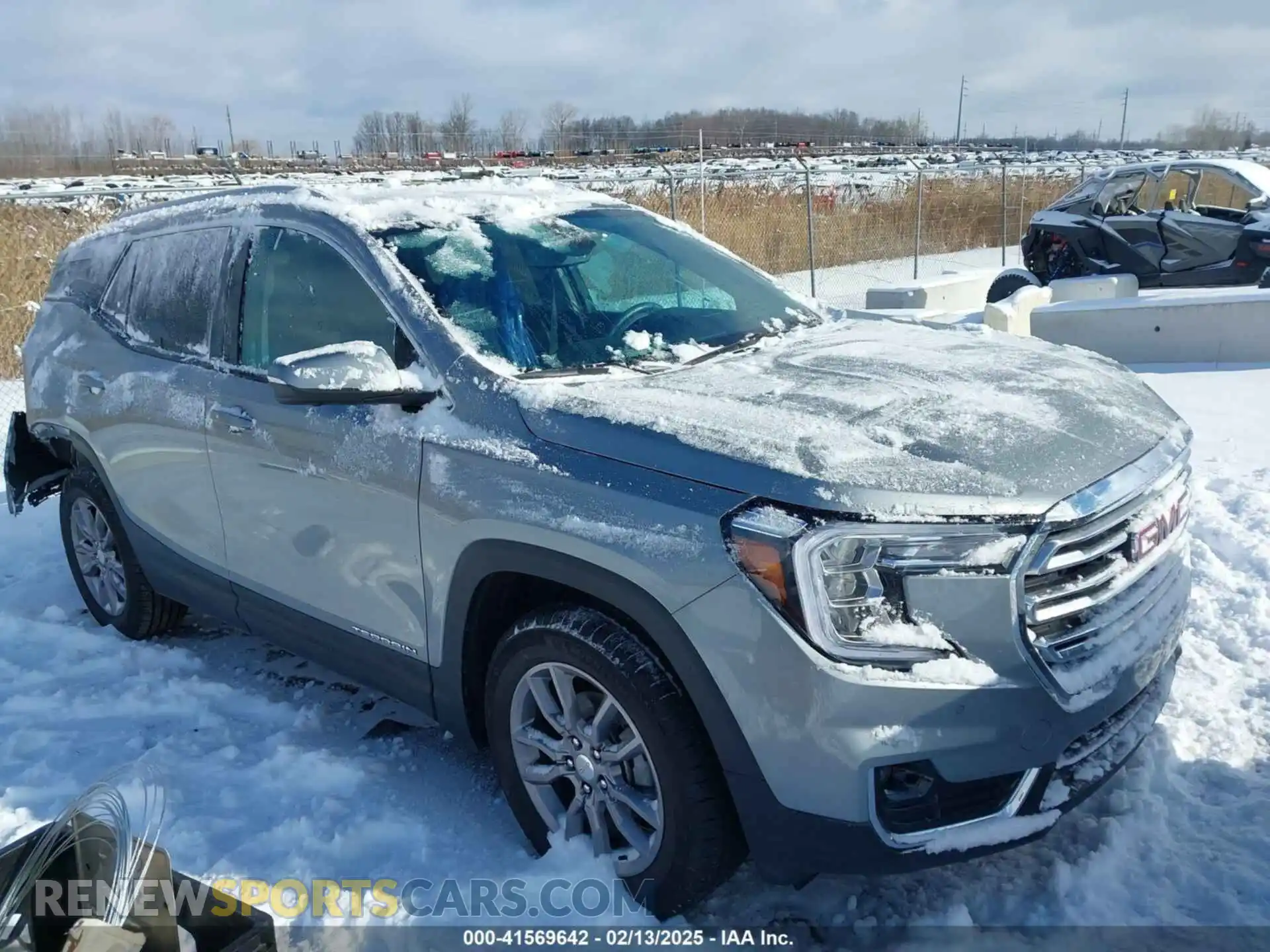 1 Photograph of a damaged car 3GKALVEG2RL396385 GMC TERRAIN 2024