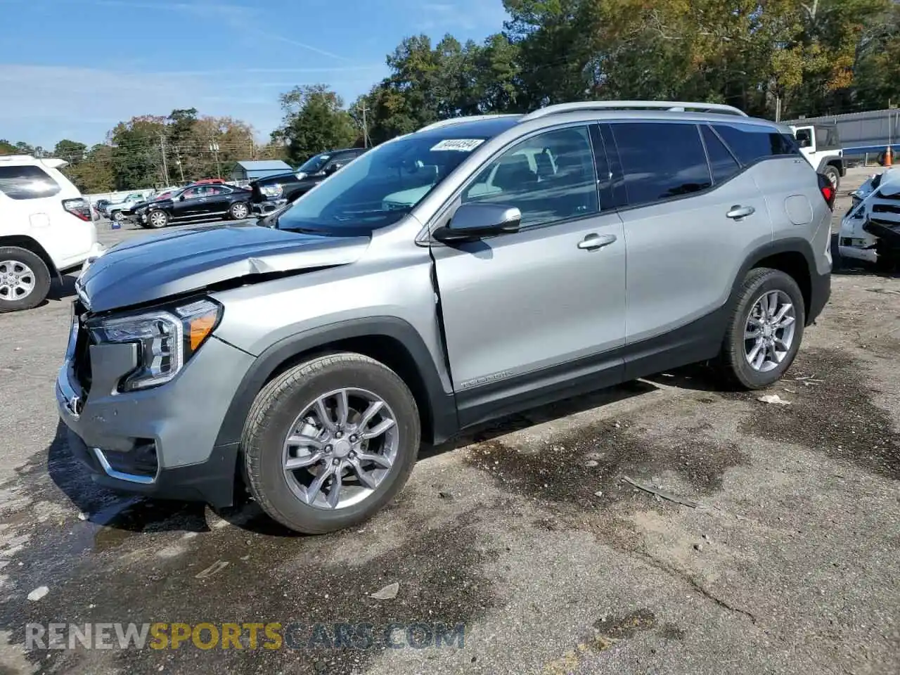 1 Photograph of a damaged car 3GKALVEG3RL219277 GMC TERRAIN 2024